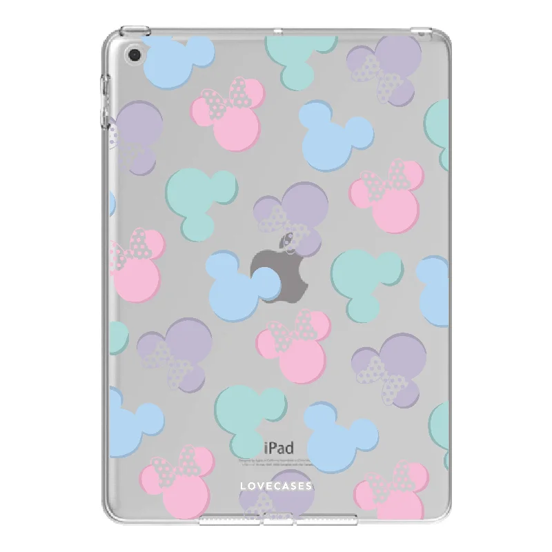 Pastel Mickey & Minnie iPad Case