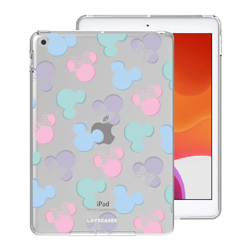 Pastel Mickey & Minnie iPad Case